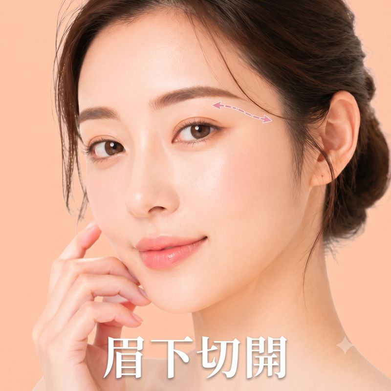 眉下切開
